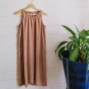 Spring Rose Gold Dress